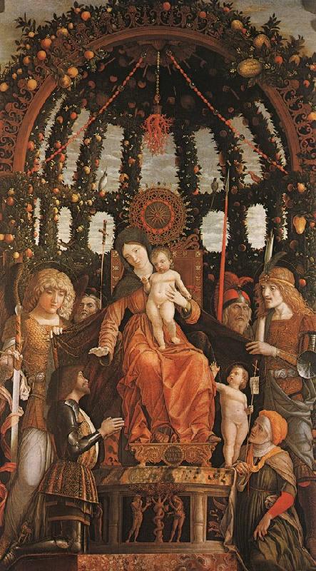 Andrea Mantegna Madonna of Victory Sweden oil painting art